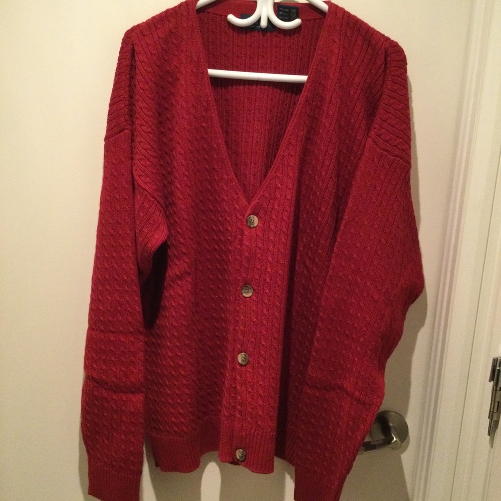 Gilet de coton Byford boutonné en V